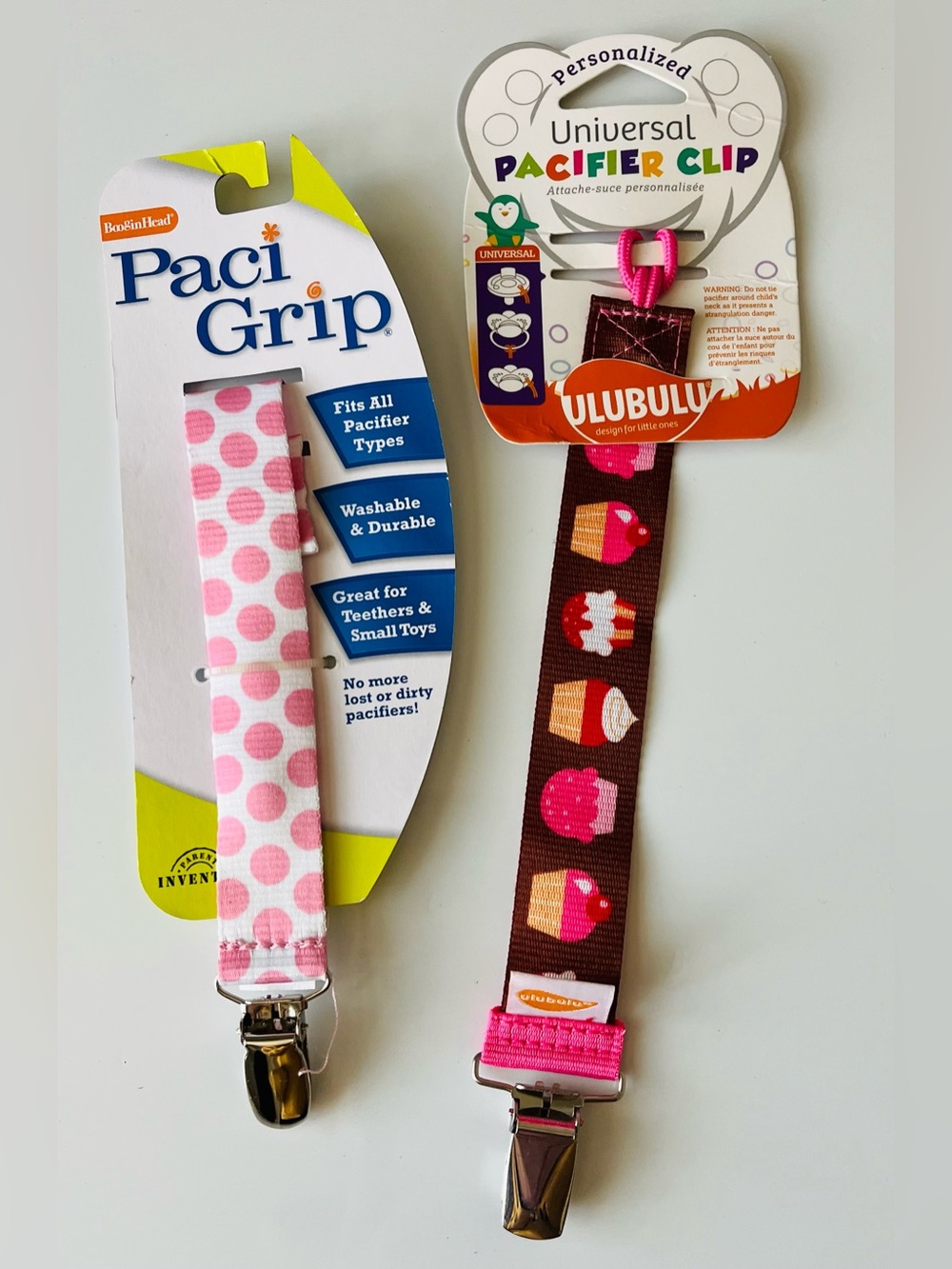 Set of 2 Pacifier Grip Bundle